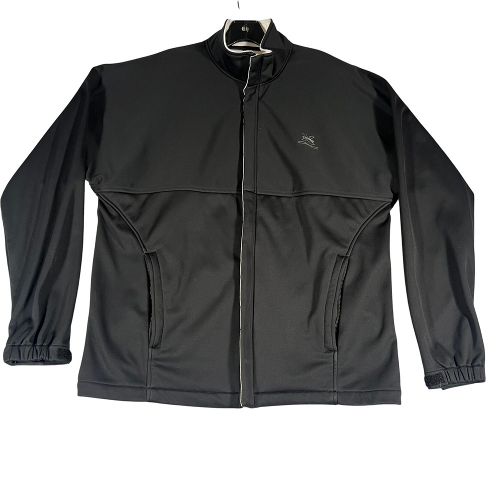 Callaway Golf X Series Mens Small Black Full Zip Performance Jacket RN 78069